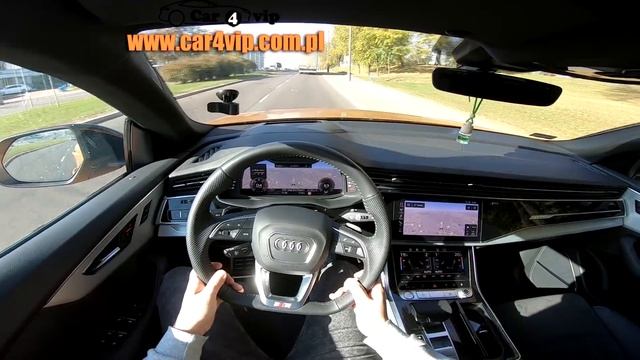 AUDI Q8 2018 POV TEST - auto samo jeździ! смотреть онлайн