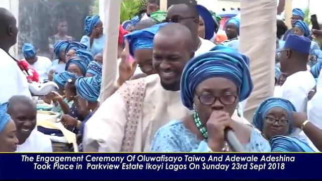 OLUWAFISAYO TAIWO WEDS ADEWALE ADESHINA IN LAGOS смотреть онлайн
