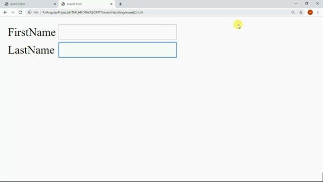 EventHandling :onBlur & onKeyUp Example Event In JavaScript Part-4 смотреть онлайн
