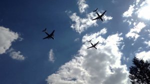 Тренировка парада самолеты 07 мая 2016