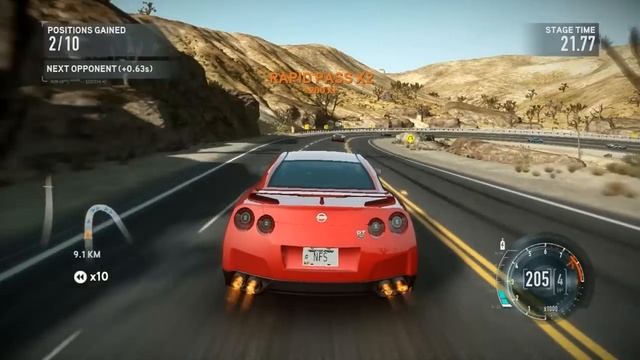 Need For Speed The Run Gameplay [HD] nVidia GeForce GT 520MX смотреть онлайн