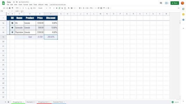 Google Sheets Tutorial - Lesson 53 - SUM, COUNT, MAX ,MIN and AVERAGE Formulas смотреть онлайн