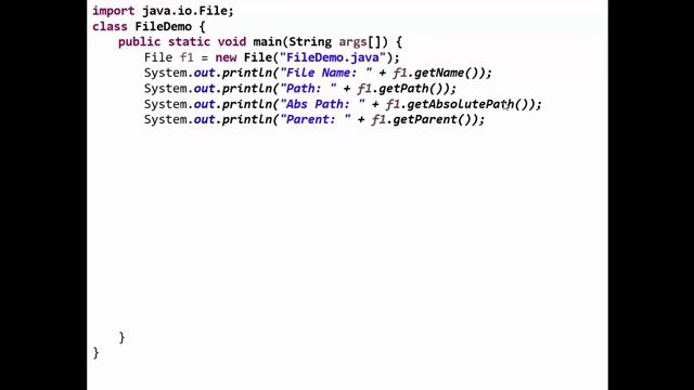 Unit 9: File Class смотреть онлайн