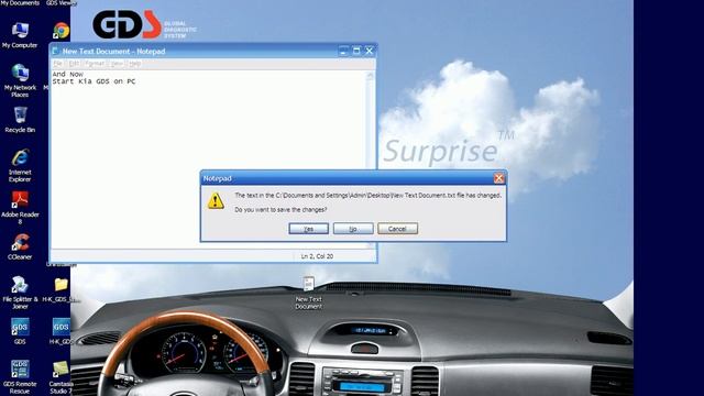 Hyundai and Kia GDS laucher on the same PC смотреть онлайн