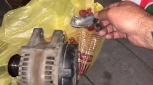 Замена генератора на Toyota Mark X 4GR