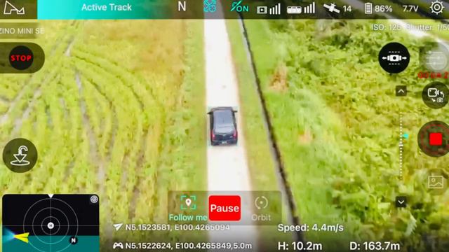 Hubsan Zino Mini SE - Active Track with Car #zinominise #hubsanzino смотреть онлайн