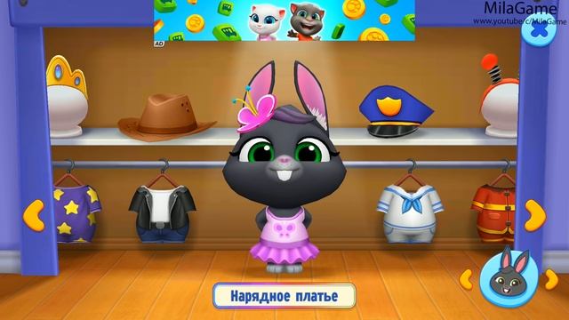 МОЙ ГОВОРЯЩИЙ ТОМ 2 #68 друзья Анджела Ухаживаем за питомцем #Том_2 #Том смотреть онлайн