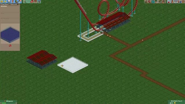 Git gud at OpenRCT2 #8: Using dodgems and flying saucers to make better looking paths смотреть онлайн