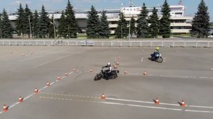 скоростное маневрирование Экзамен на категорию А