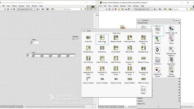 LabVIEW Index Array Tamil смотреть онлайн
