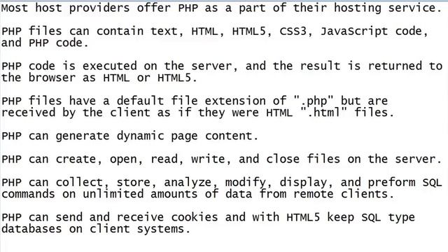 PHP and HTML5 with CSS3 - Lesson 01 - Introduction смотреть онлайн