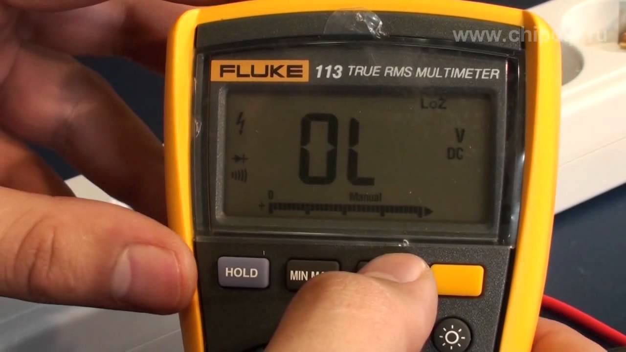 Fluke 113 - мультиметр цифровой смотреть онлайн