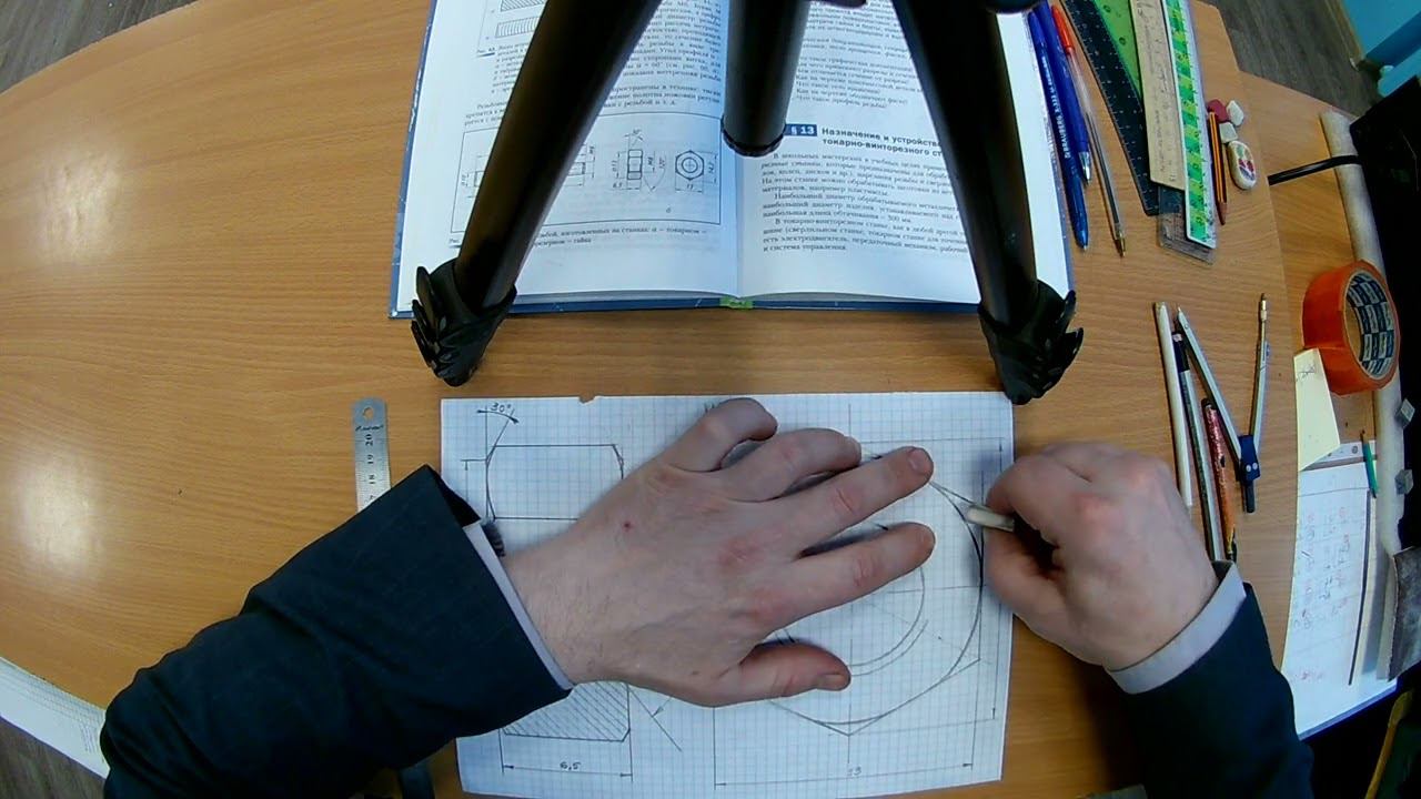 Чертеж гайки4 смотреть онлайн