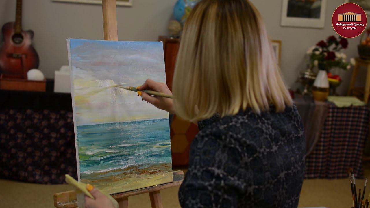 Картина маслом. Видео урок, мастер-класс. смотреть онлайн