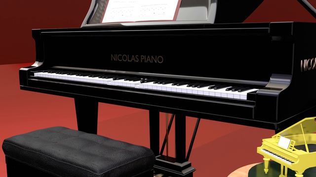 🎹 YMO - Rydeen - Grand Piano Solo #b3d #animation 🎹 смотреть онлайн