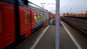 Электропоезд ЭД4М-0280 «Спутник» обычным рейсом!!!