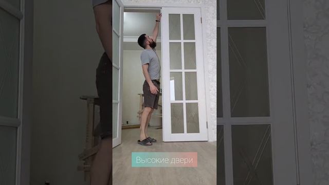 Высокие двери