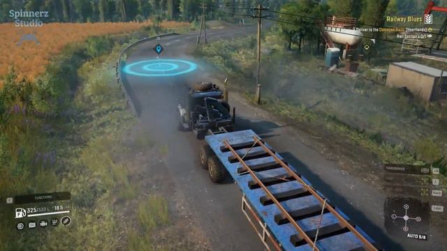 SnowRunner - Railway Blues | Crossroads Belozerks Glades, Central Asia Task | Phase 8 смотреть онлайн