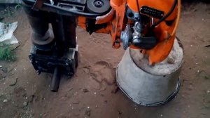 Мотокультиватор из бензопилы "Дружба" своими руками. Начало!