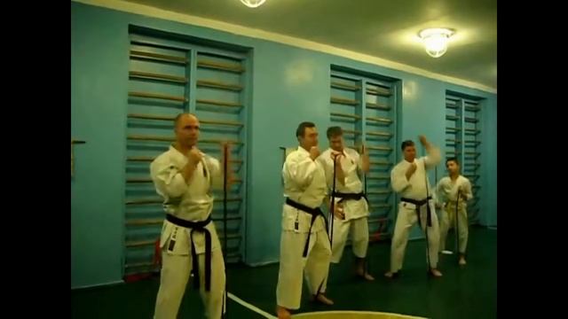 Общефизические упражнения с резинками (General physical exercise with elastic bands in karate) смотреть онлайн