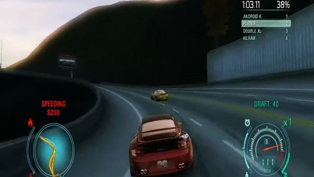 NFS- Undercover (2008) on ATI Radeon HD 4350 смотреть онлайн