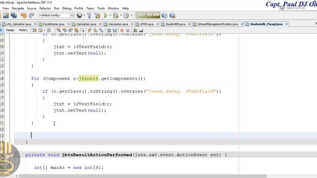 How to Create Student Management System Using MySQL Database with Java in NetBeans - Part 4 of 4 смотреть онлайн
