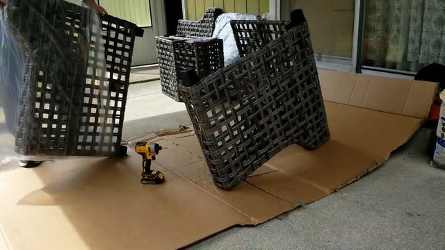 Hampton Bay Briar Ridge Brown Wicker Lounge Chairs (2-Pack) смотреть онлайн