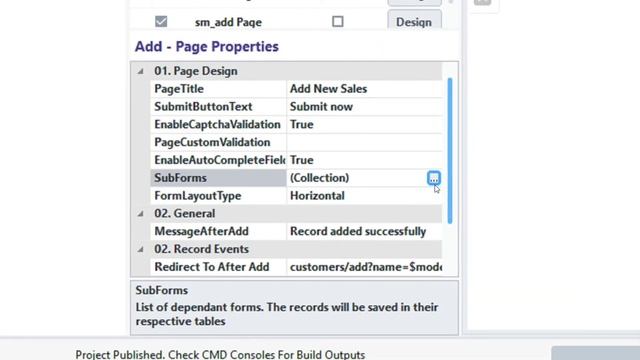 Add Page Properties | RadSystems Studio смотреть онлайн