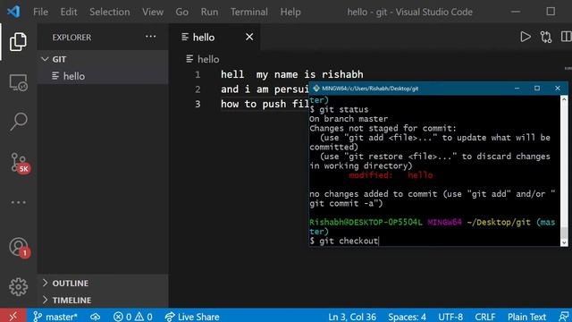Git Commond Zero To Advance смотреть онлайн