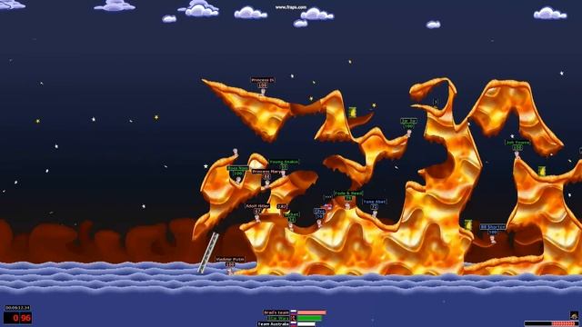 Epic worms banana bomb смотреть онлайн