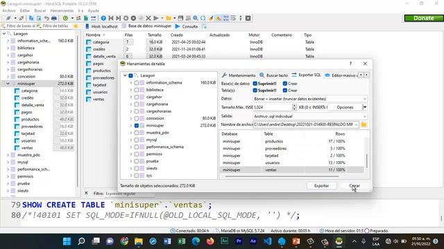 CURSO DE SQL | MYSQL Y MARIADB | RESPALDO смотреть онлайн