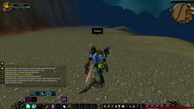 How to Hack in WOW Privatserver! смотреть онлайн