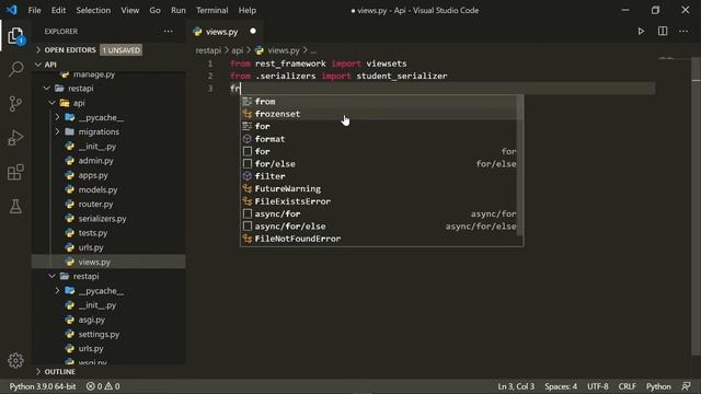 How to create Rest api using django with postgresql database смотреть онлайн
