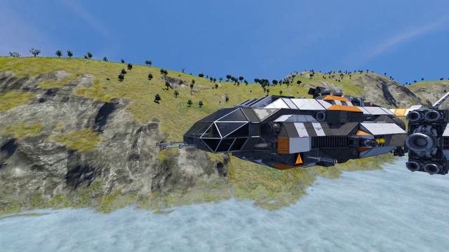 Space Engineers - Themis C-1516 Exploration Ship смотреть онлайн