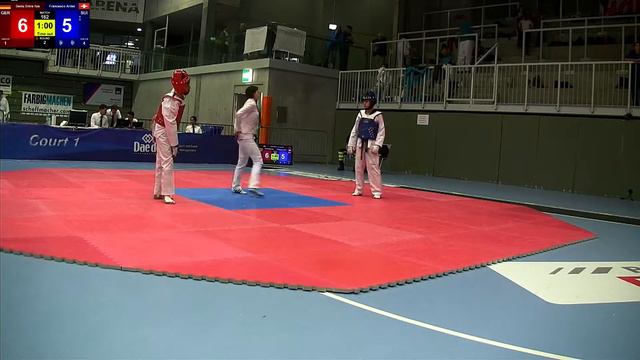 Taekwondo Schaffhausen Open 2019 162 Francesco Ardei vs Deniz Emre Ilze смотреть онлайн