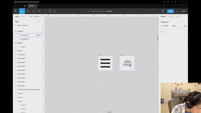 Designing a sign-up screen for a bakery on Figma | Daily UI Challenge, Day 1 смотреть онлайн