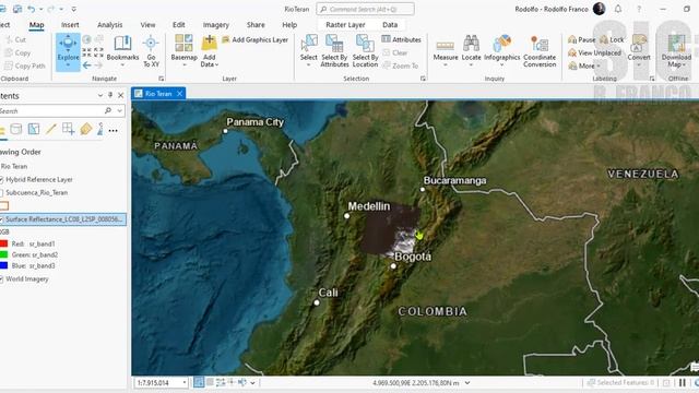 Descarga y recorte de escena satelital смотреть онлайн