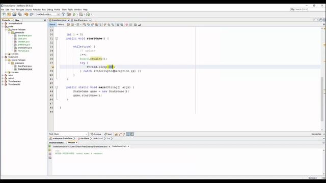 Java Snake game Tutorial - #2: Advance Gameloop смотреть онлайн