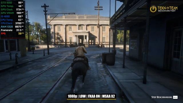 RED DEAD REDEMPTION 2 GTX 1050 | i5 4690 | 1080p Gameplay Test смотреть онлайн