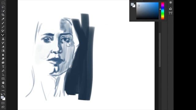 Time Lapse Sketch Test - [Photoshop] смотреть онлайн