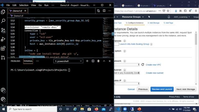 Learn to Deploy your Website on AWS infrastructure using Terraform смотреть онлайн