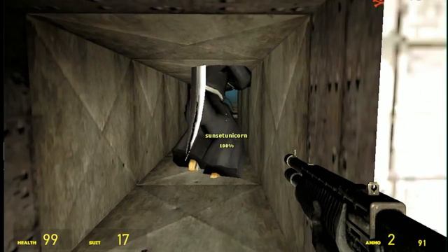 Gmod Scary Maps 3 Hell's Prison with SunSetUnicorn смотреть онлайн