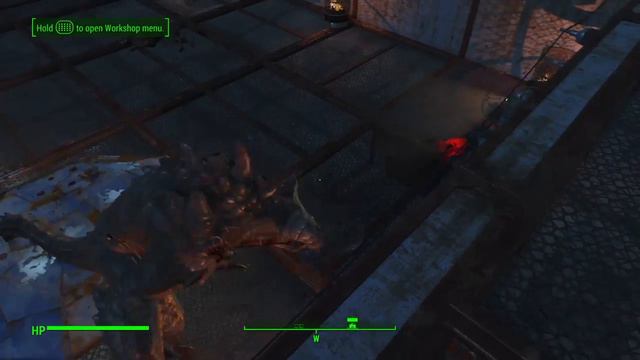 Cait vs Deathclaw vs 3 Mutant Hounds (Fo4) смотреть онлайн