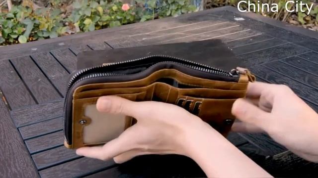 Топ 5. Лучшие мужские кожаные кошельки 2021 с АлиЭкспресс | Какой мужской кошелек выбрать? смотреть онлайн