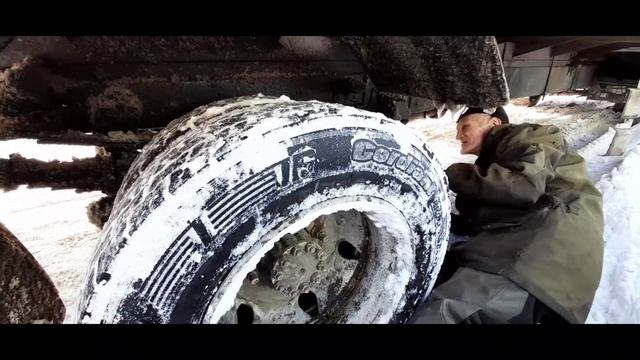 Везём температурный груз. Не смог помыть машину... смотреть онлайн