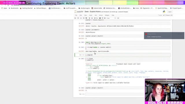 Continuing Exploring Dask: Actors смотреть онлайн