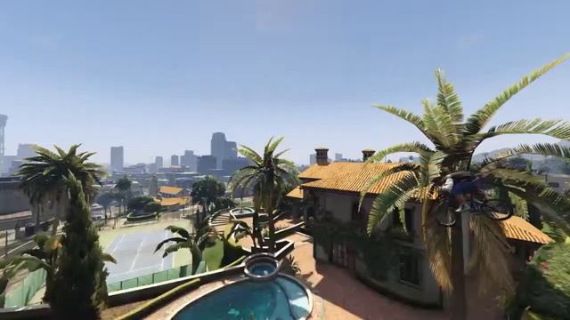 Эпичный трюк на BMX в GTA 5! смотреть онлайн