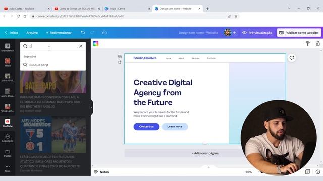 Como criar PÁGINA DE VENDAS GRÁTIS no Canva? [PASSO A PASSO] смотреть онлайн