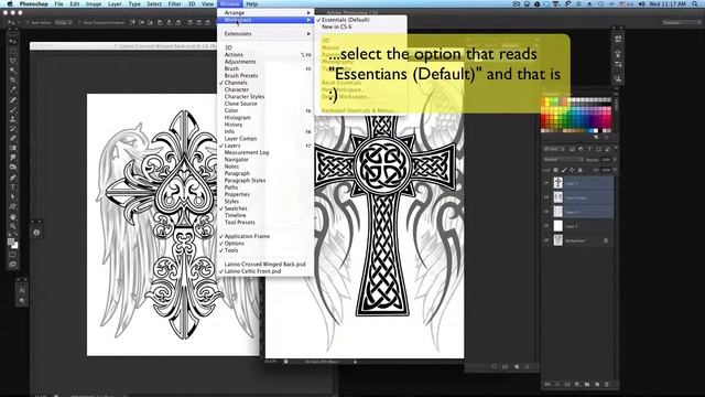 How to get Rid of the highlighted menu items in PSD CS6 смотреть онлайн