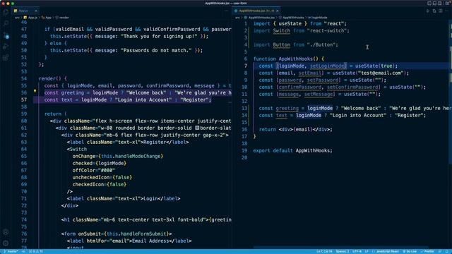 React Masterclass #169 - Copying Over Render Code From App Component смотреть онлайн